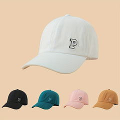 P Ponytail Hat Parent-child Peaked Cap Travel Sunscreen Baseball Cap For Boy