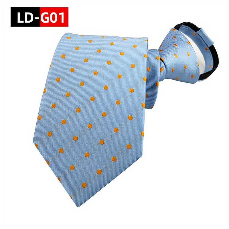Men's Zipper Tie Lazy Business Wedding Tie