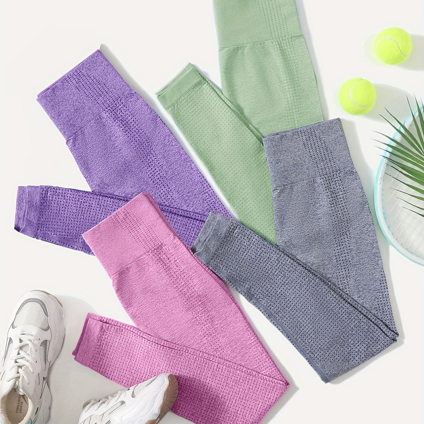 High Waist Yoga Butt Lifting Fitness Leggings for Women