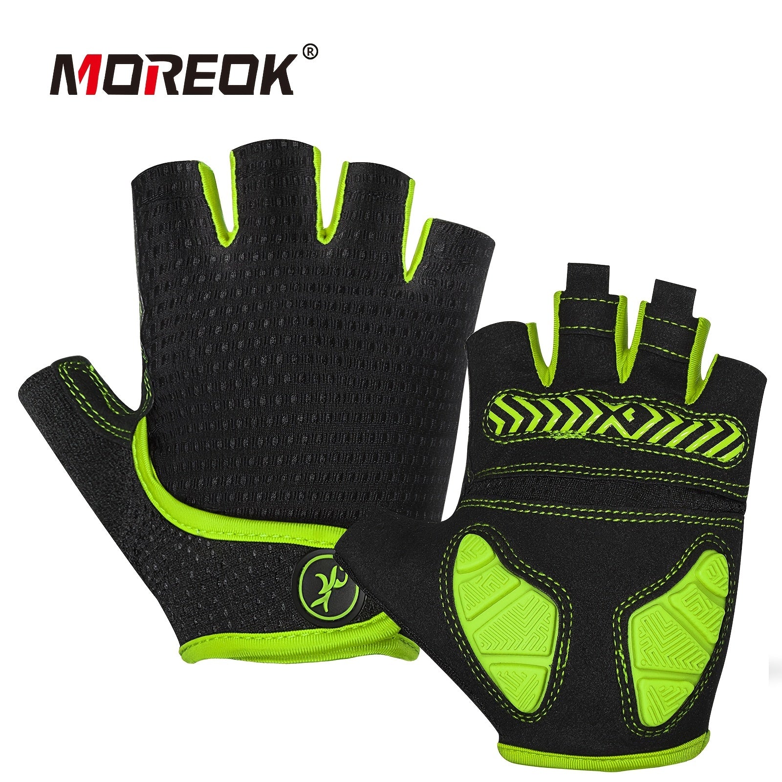 Moreok Gel Pad Gloves for Cycling Motorcycle Gym Training