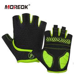 Moreok Gel Pad Gloves for Cycling Motorcycle Gym Training