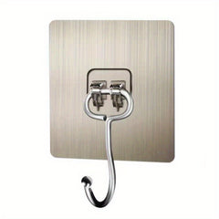 Large Adhesive Hook Stainless Steel Kitchen Hook No Trace Sticker