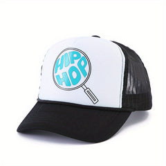 Hip Hop Graffiti Print Baseball Cap Outdoor Sunscreen Hat