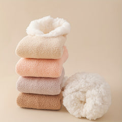 Plush Ankle Socks Women's Stockings Soft & Warm Low Cut Hosiery