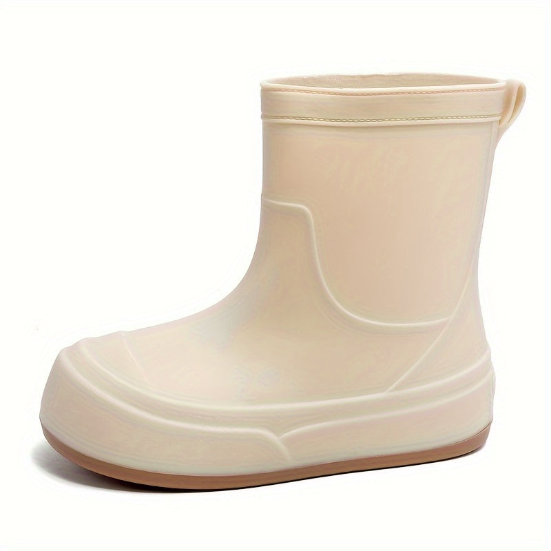 Women's Waterproof Rain Boots Medium Tube Comfortable Outdoor Work Boot