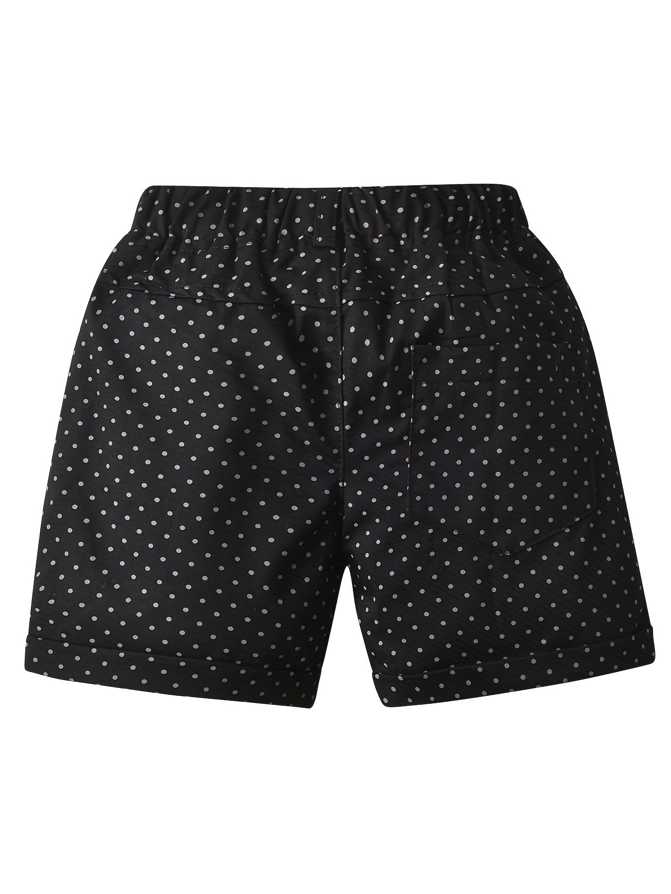 Boys Polka Dot Casual Shorts Comfortable Breathable For Summer Kids Clothes