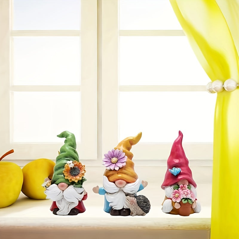 Garden Gnome Resin Faceless Doll Home Decor