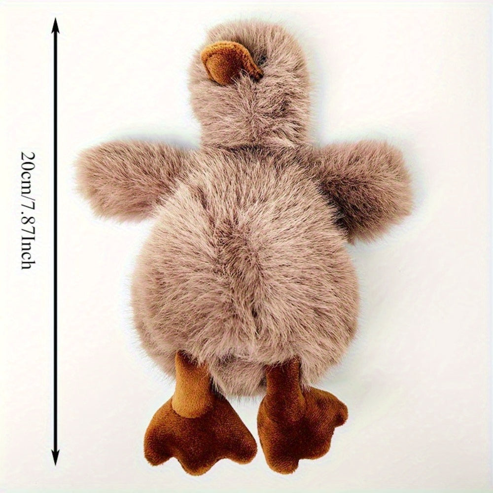 Set of 2 Cute Doodle Duck Plush Toys for Home Decor
