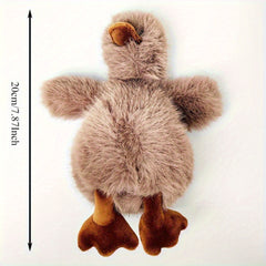 Set of 2 Cute Doodle Duck Plush Toys for Home Decor