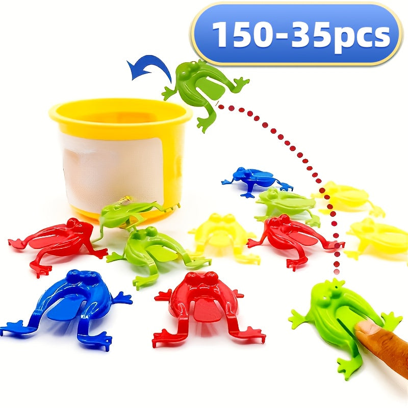 Jumping Frog Bouncy Toy, Various Colors, Party Favors, Holiday Accessories