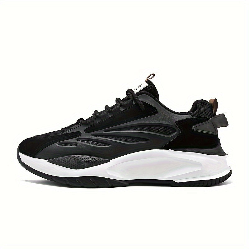 Comfortable Lace up Chunky Sneakers Anti slip Platform Running Shoes