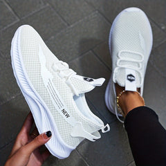 Women's Slip On Mesh Sneakers with Air Cushion Soft Sole