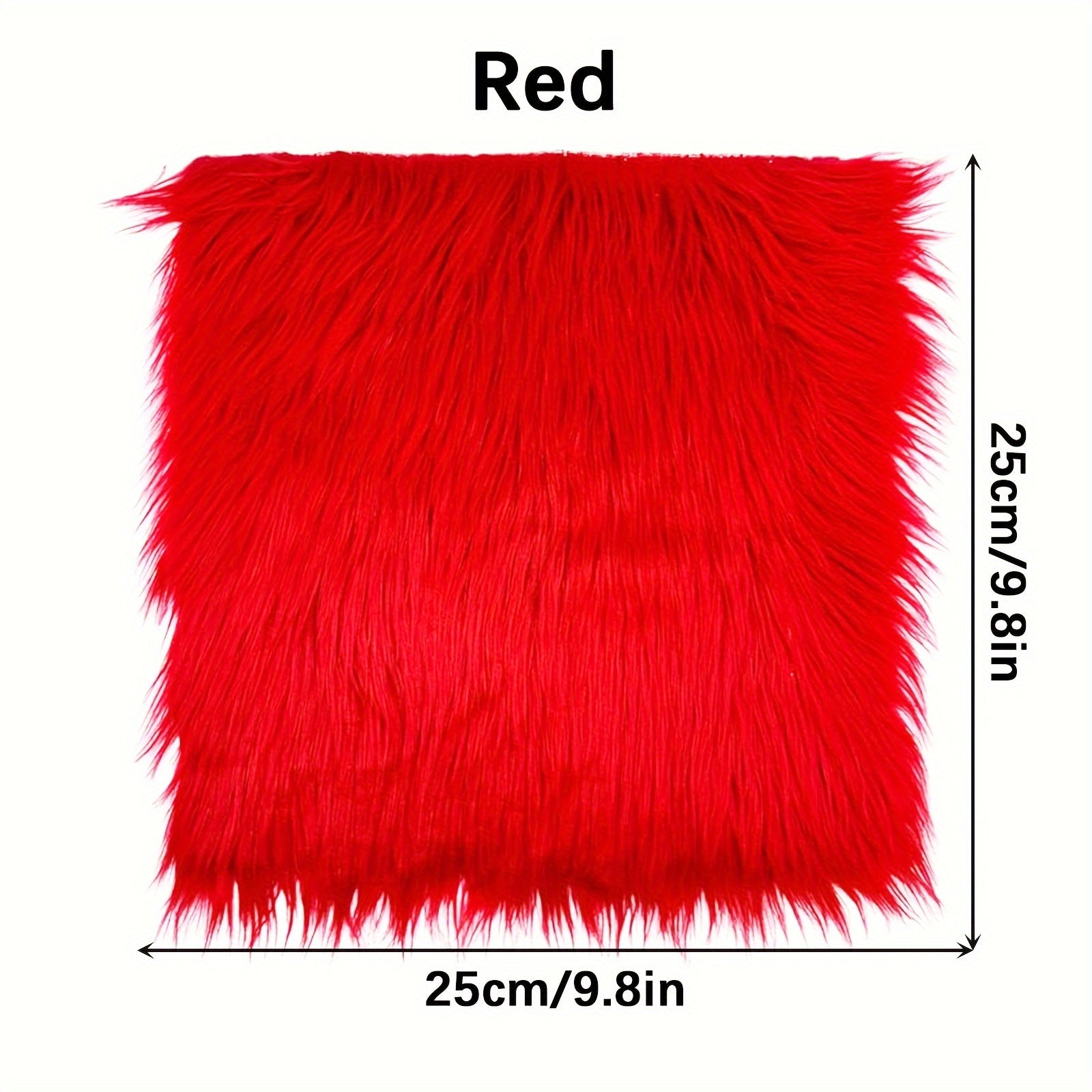 Faux Fur Fabric Doll Beard for Fursuit Cosplay Costume Dwarf Craft