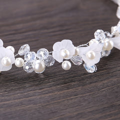 Crystal Flower Girl Wedding Headband Hair Accessories