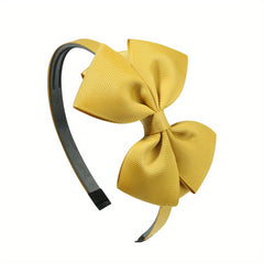 Cute Baby Girls Hair Hoop with Colorful Bowknots
