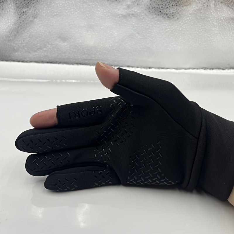 Anti Slip Fishing Gloves With Touch Screen - Keep Your Hands Warm