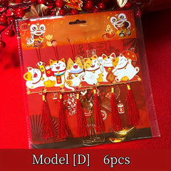 Wedding Character 3D Decorations 6pcs Pack