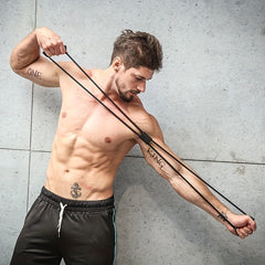 8 Shaped Pull Rope Yoga TPE Home Fitness Equipment for Back