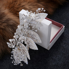Crystal Wedding Hair Clip Bridal Tiaras Hair Pin