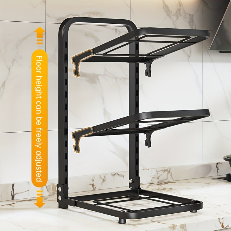 Kitchen Storage Rack for Pots and Pans - Sink Cabinet Organizer