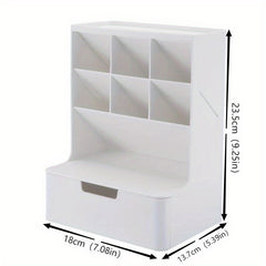 Plastic Makeup Storage Case Desk Organizer