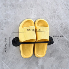 Bathroom Punching Slipper Rack Wall Mounted Bathroom Storage Rack