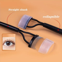 Eyelash Comb Lash Separator Mascara Lift Curl Metal Brush Beauty Makeup Tool