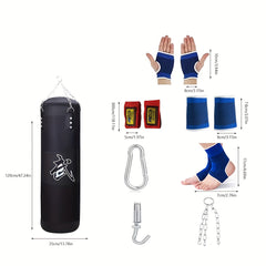 Adult Hanging Boxing Sandbag Set Martial Arts Combat Training