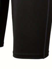 3pcs Men's Quick Drying Compression Fitness Shorts