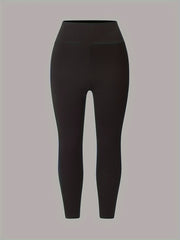 Sports Pants Women's High Rise Skinny Trousers With Phone Pockets