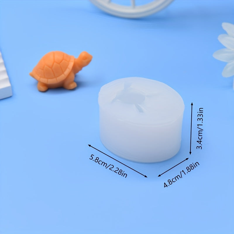 Little Turtle Resin Silicone Mold for Candle Making