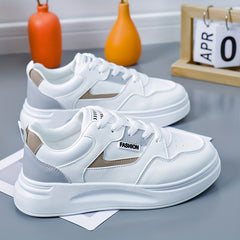 Women's Chunky Sneakers Anti Slip Sports Shoes Low Top Outdoor Skate Shoes