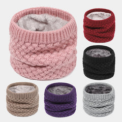 Thickened Winter Windproof Knitted Wool Neck Cover