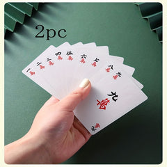 2pc Portable Playing Cards for Travel and Party