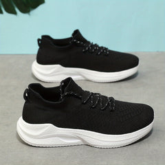 Men's Lightweight Knitted Casual Shoes for Traveling Hiking