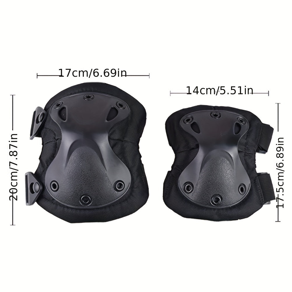 Gel Cushioned Knee & Elbow Pads for Sports