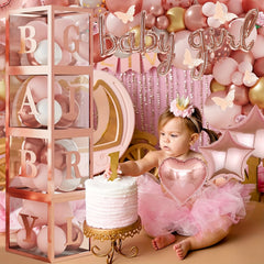 103pcs Rose Gold Balloons Decoration Kit for Women Birthday Bridal Party