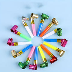 30pcs Plastic Whistle Party Aid Props Student Toys