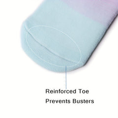 6Pairs Women's Non slip Yoga Pilates Socks Soft Comfortable Ankle Socks