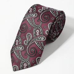 Men's Paisley Necktie Business Wedding Party Tie Great Gift