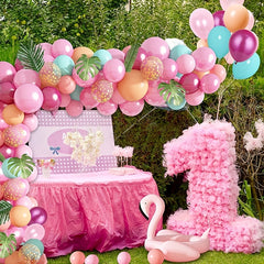 Flamingo Themed Balloon Garland Set Wedding Party Decoration