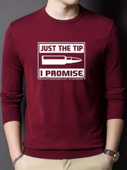 Men's Knitted Sweater Warm Crew Neck Pullover