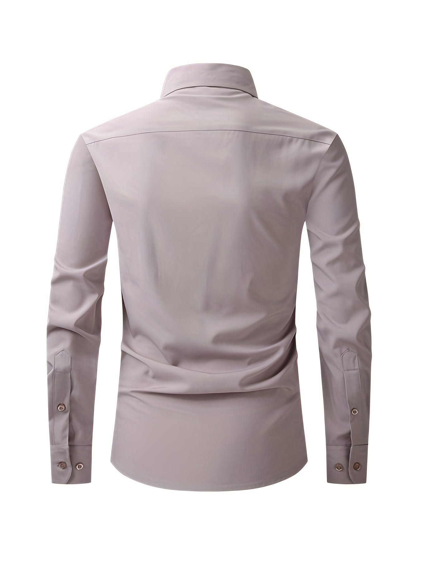 Men's Classic Button Up Shirt for Business Occasion