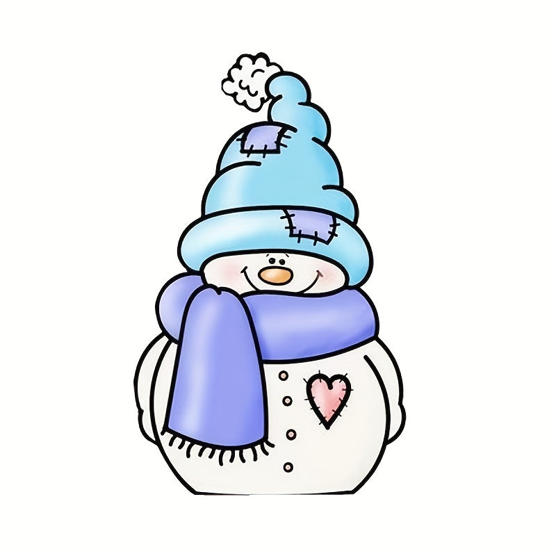 1pc Snowman Cutting Dies Metal Embossing Stencils Scrapbooking DIY Supplies