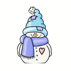 1pc Snowman Cutting Dies Metal Embossing Stencils Scrapbooking DIY Supplies
