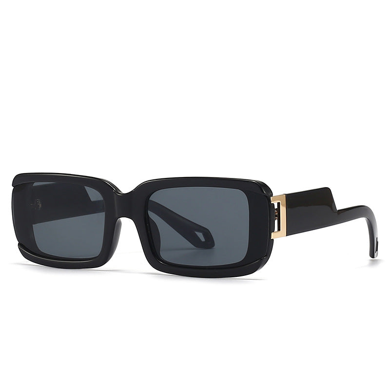 Vintage Square Frame Lens Sunglasses