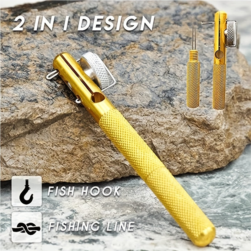 Metal Sub Line Knotting Tool Fishing Accessories
