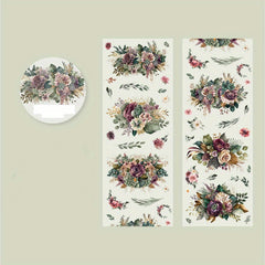 Plant Flower Series PET Tape DIY Production