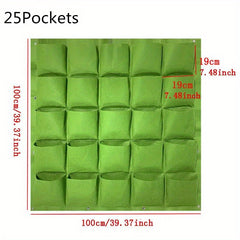 36-Pocket Waterproof Wall Planter - Grow Garden Anywhere!