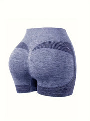 4pcs High Waist Seamless Yoga Shorts
